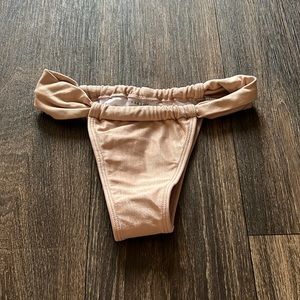 Elegant Tan Bikini Bottom